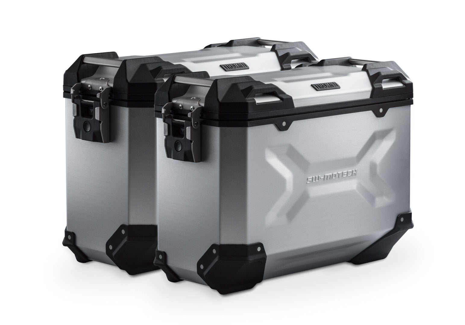 SW-Motech TRAX ADV aluminium case system - Silver. 37/37 l. Ducati Multistrada 1260 (17-). Figure 1