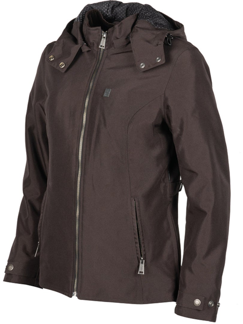 Helstons Claire Dames Motorfiets Textiel Jas Donkerbruin XXL Figuur 2