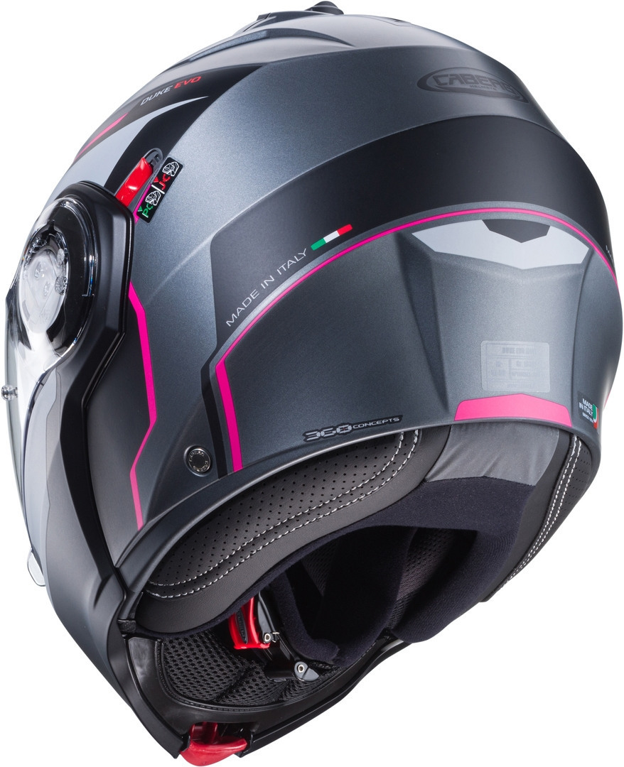 Caberg Duke Evo Move Cască Gri/Fucsia S (55/56) Figura 2