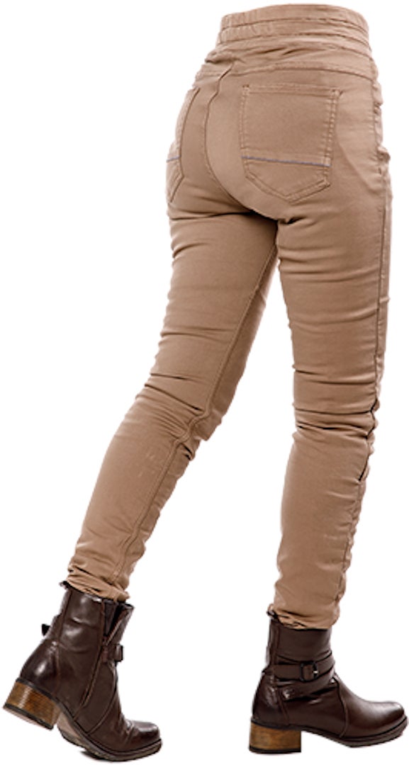 Overlap Jane Dames motorfiets legging Beige 32 Figuur 3