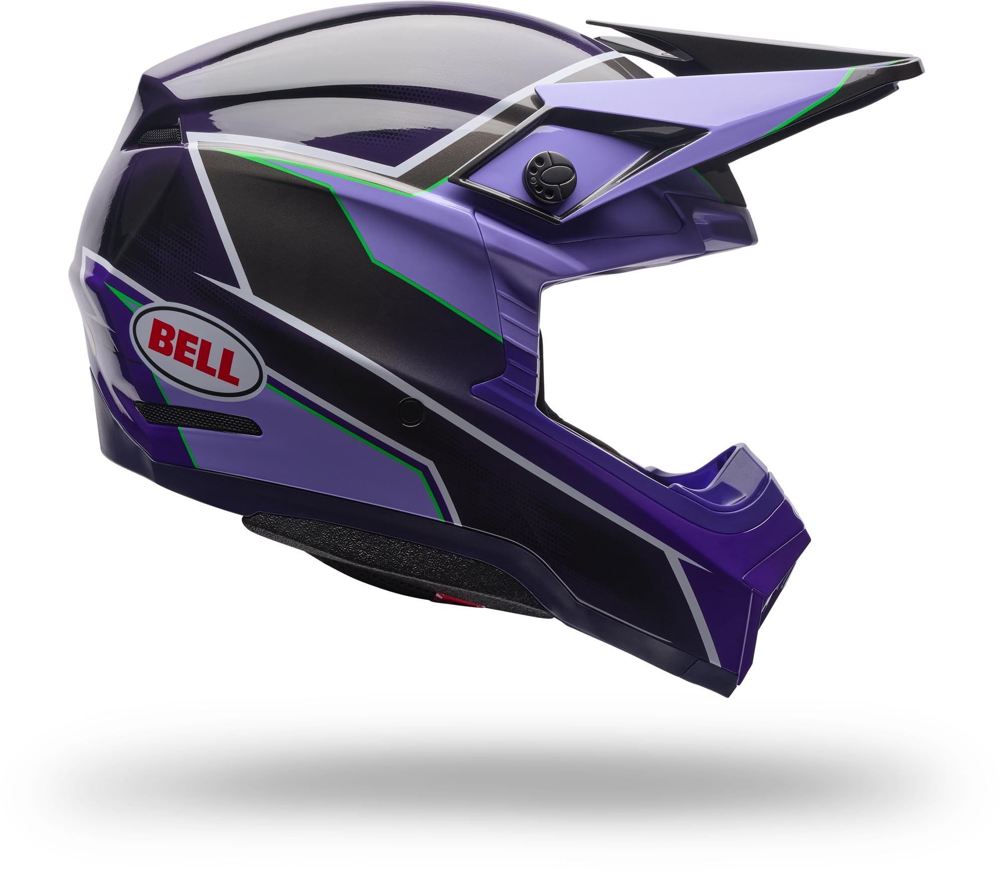 Bell Moto-10 MIPS Surge Motocross sisak ibolya M (57/58) 2. ábra