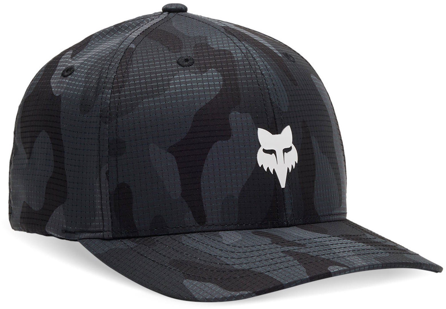 FOX Head Camo Tech Flexfit Cap Camuflaj întunecat S/M Figura 1