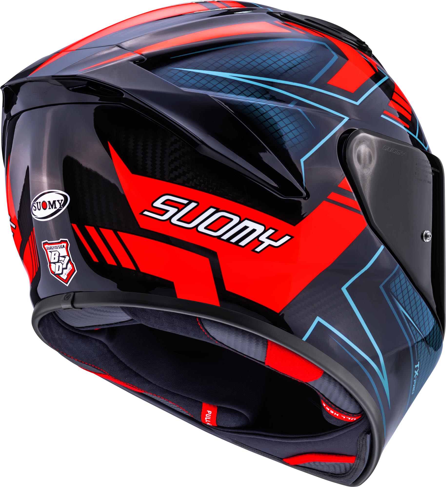 Suomy TX-Pro Flawless Helm dunkelblau/rot M (57/58) Abbildung 5