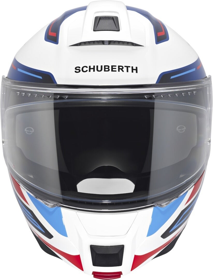 Schuberth C5 Omega Opklapbare helm wit/rood/blauw XXXL (65) Figuur 6