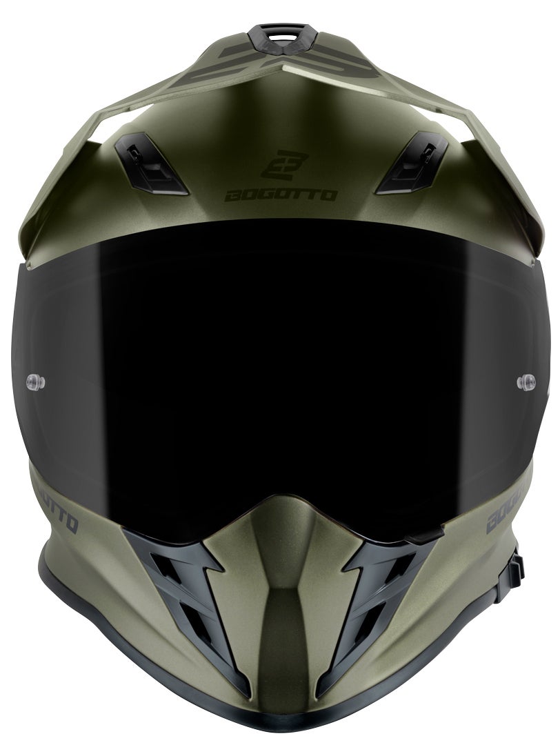 Bogotto V331 Enduro casco Verde XL Figura 6