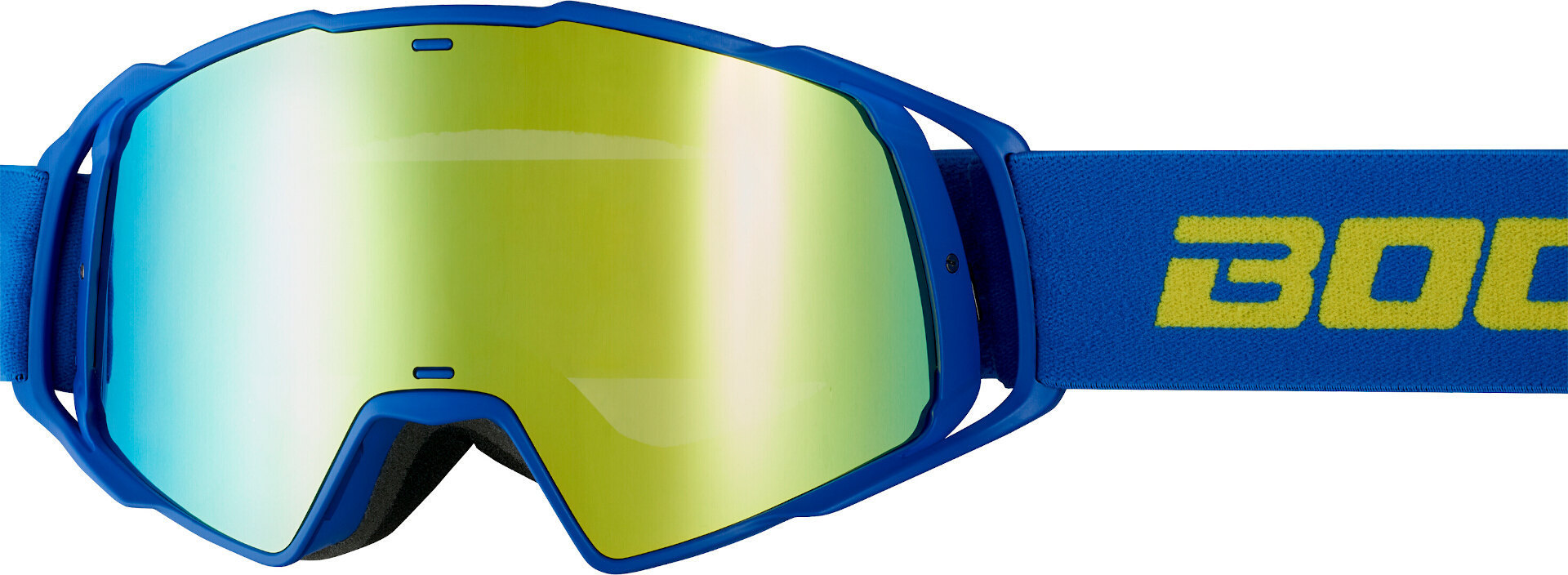 Bogotto B-Faster Ochelari de motocross Albastru/galben Figura 1