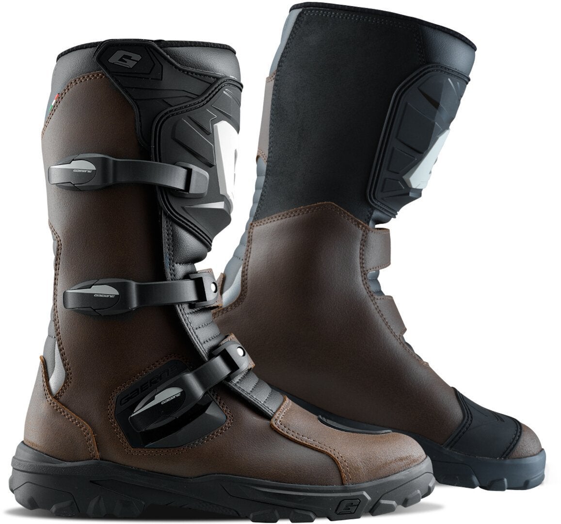 Gaerne Adventure Aquatech Bottes de moto imperméables Marron 39 Figure 1