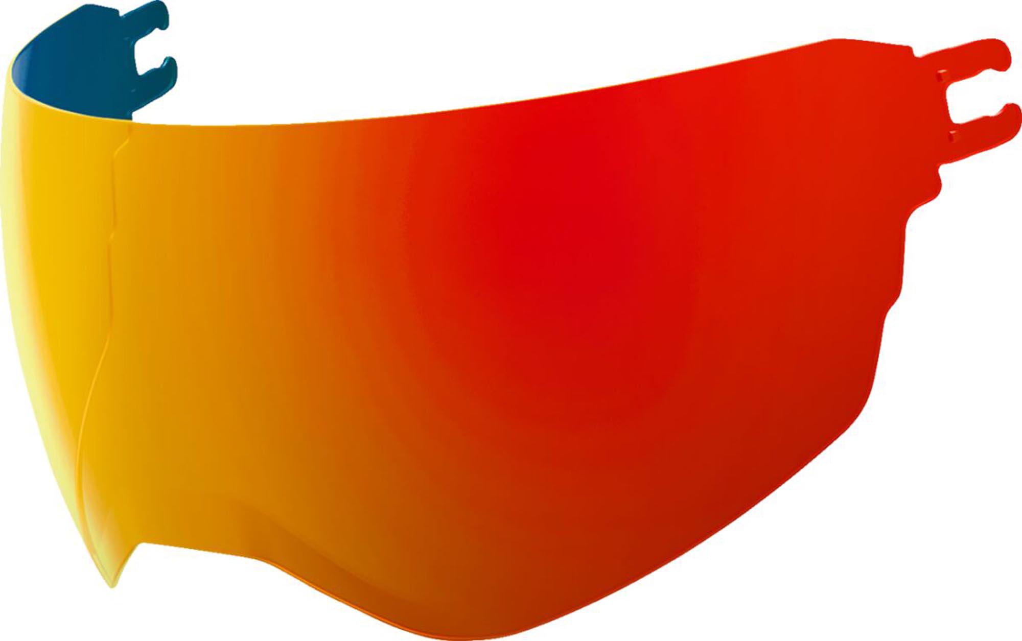 Icon Dropshield Ultra Visor red Figure 1