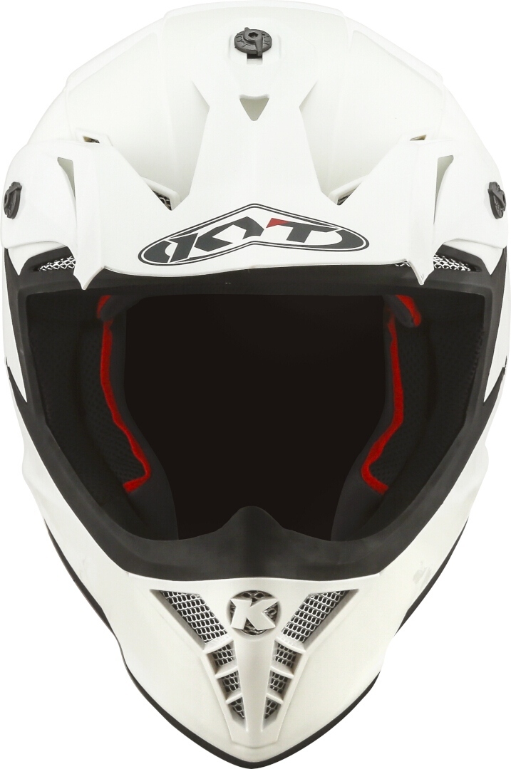 KYT Skyhawk Plain Cască de motocross alb L (59/60) Figura 5