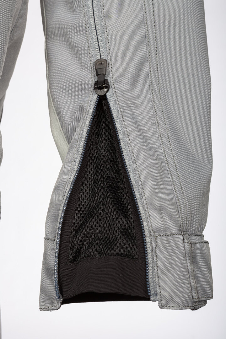 Klim Dakar Motorrad Textiljacke dunkelgrau/hellgrau XL Abbildung 4