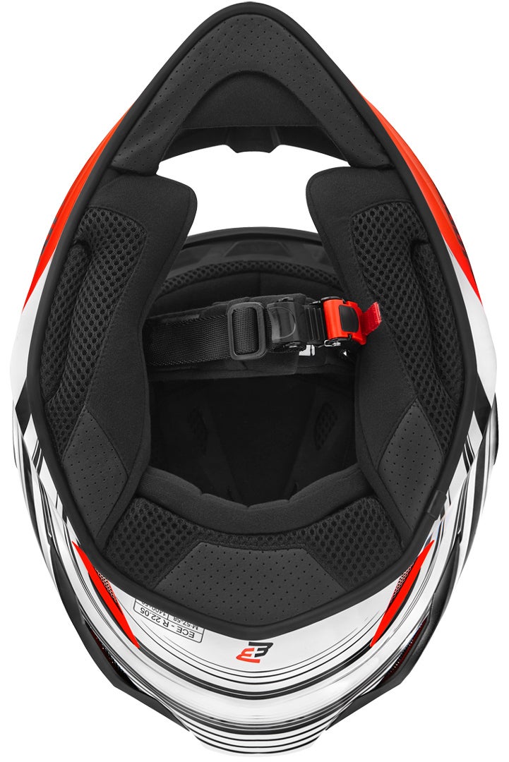 Bogotto V151 Wild-Ride Casque Orange/Noir/Blanc 2XL Figure 4