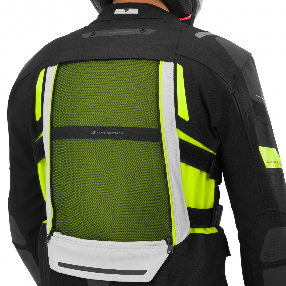 SHIMA Dune 2.0 Motorcycle Textile Jacket black/white/yellow L Figure 17