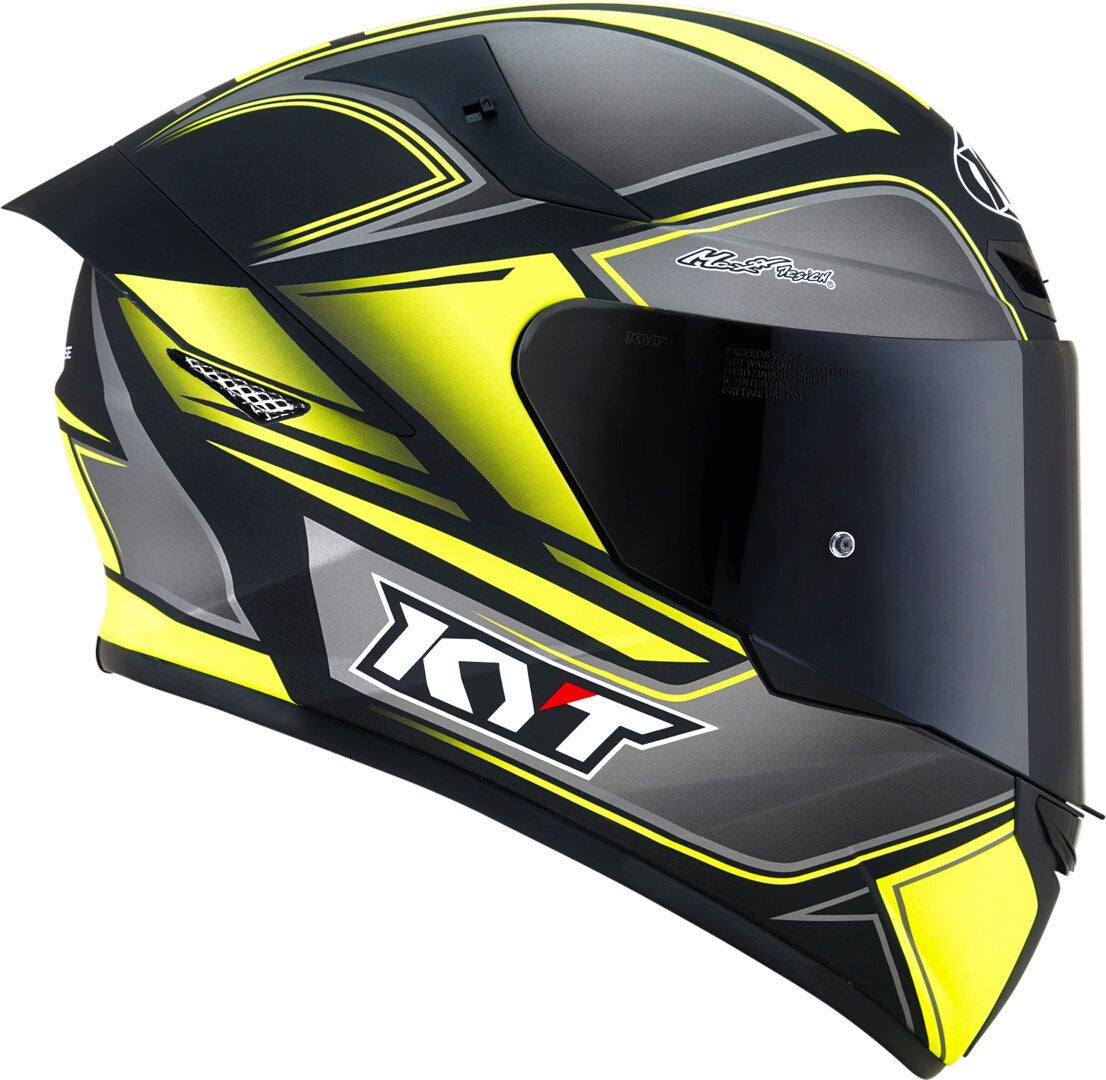 KYT TT Course Tourist Helm grau/gelb M (57/58) Abbildung 7