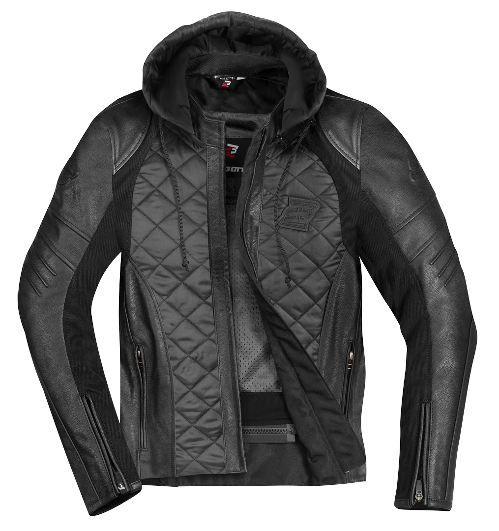 Bogotto Radic Motorcycle Leather/Textile Jacket black M Figure 4