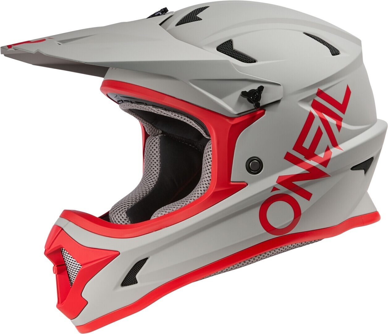 Oneal Sonus Downhill Helm grau matt/rot L Abbildung 7