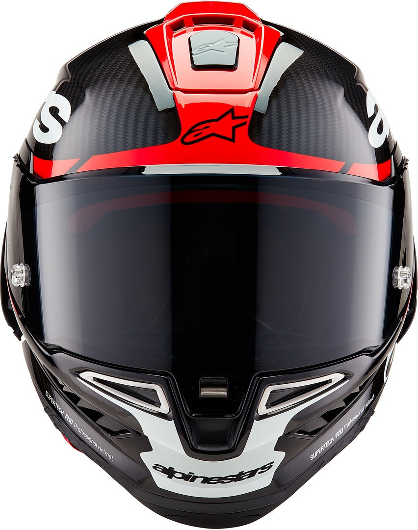 Alpinestars Supertech R10 Element Carbon Helm schwarz/rot/weiß L (59/60) Abbildung 6
