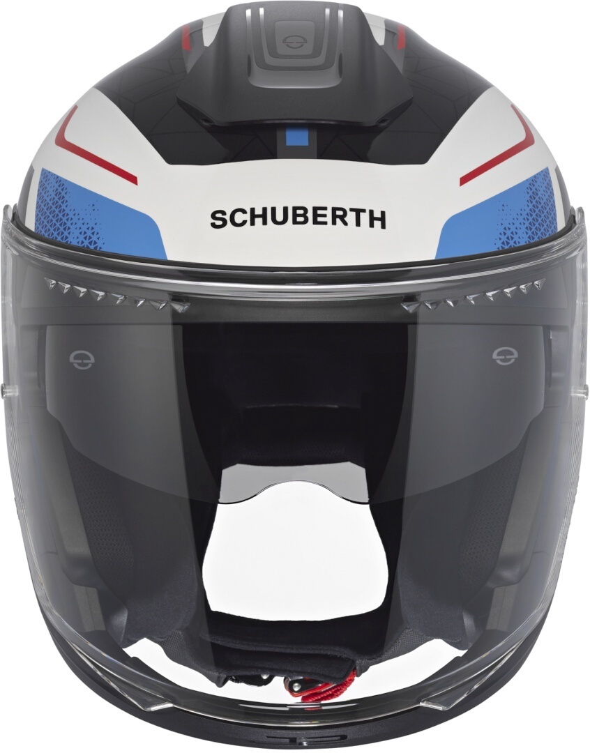 Schuberth J2 Sigma Jethelm wit/blauw/rood Verlies (59) Figuur 3