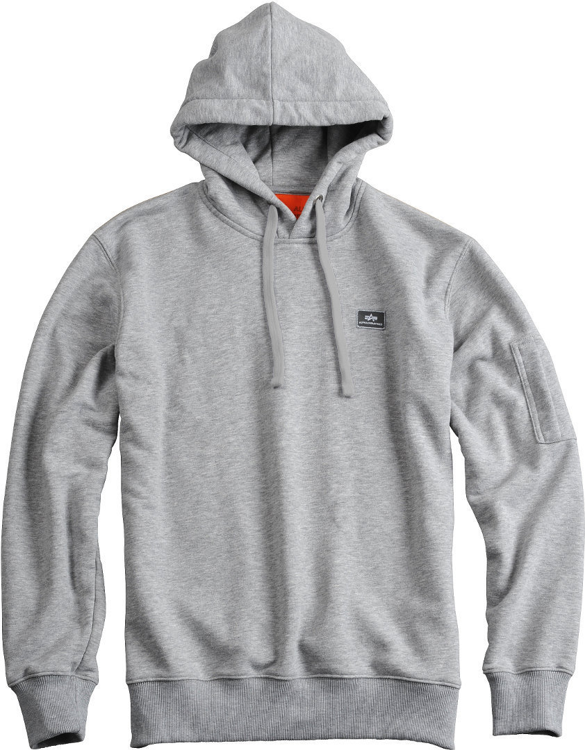 Alpha Industries X-Fit Hoodie grå S Figur 1