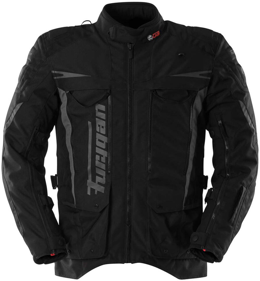 Furygan Montroc 3in1+ Kevlar Primaloft Motorcycle Textile Jacket black 3XL Figure 1