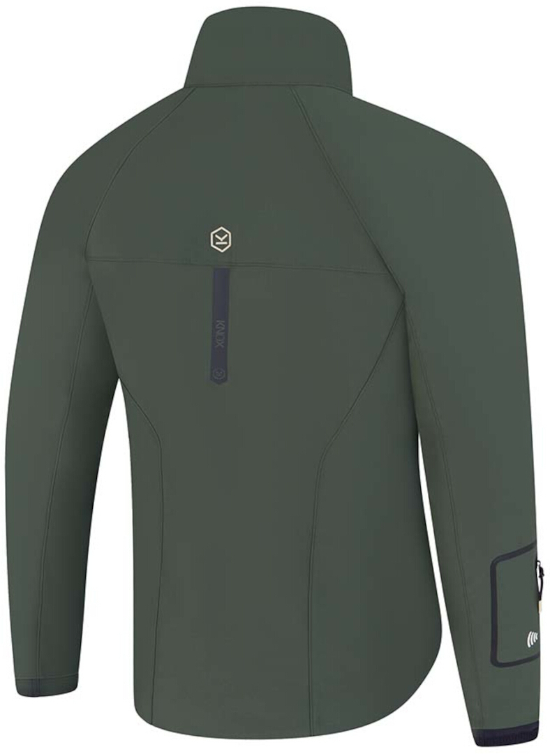 Side view of Knox Dual Pro 3in1 waterproof Motorcycle Textile Jacket
