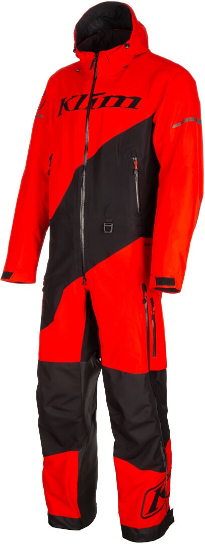 Klim Scout Uma peça Snowmobile Terno vermelho/preto L Figura 1