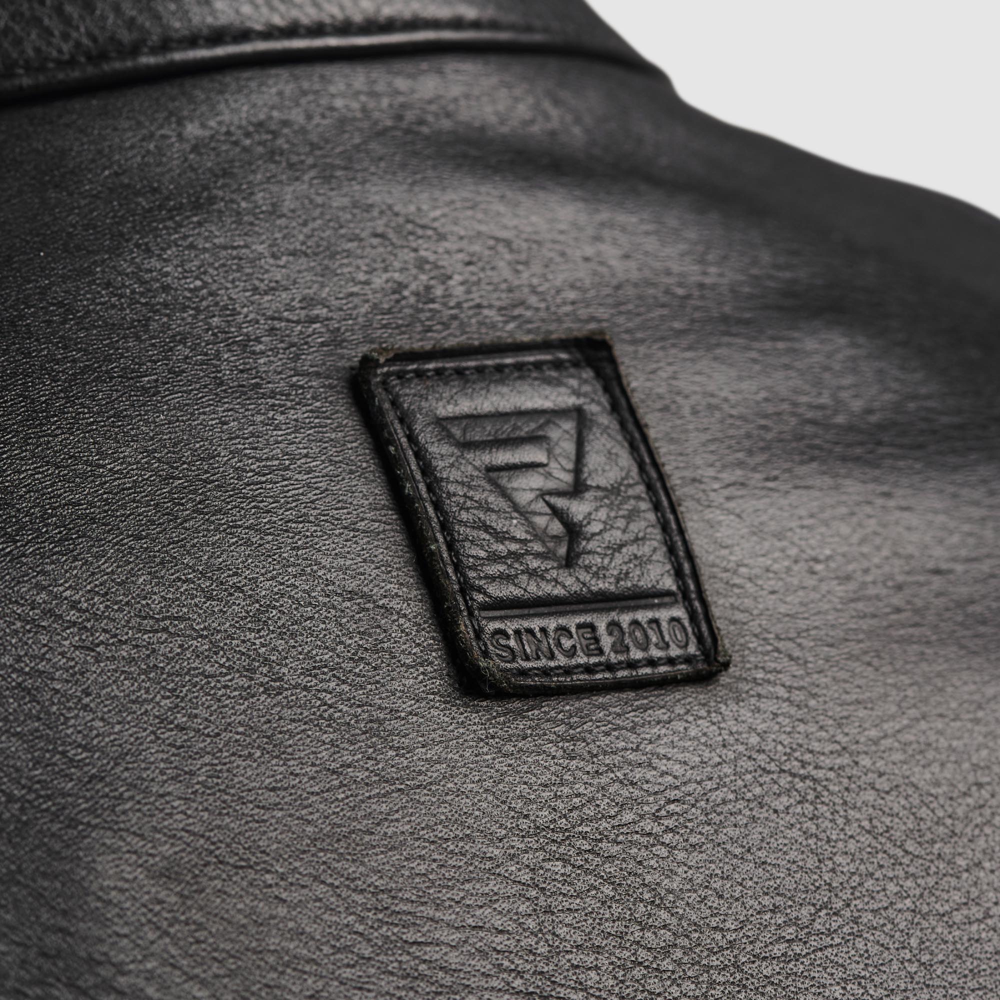 Rebelhorn Hunter 2 Motorrad Lederjacke schwarz L Abbildung 14