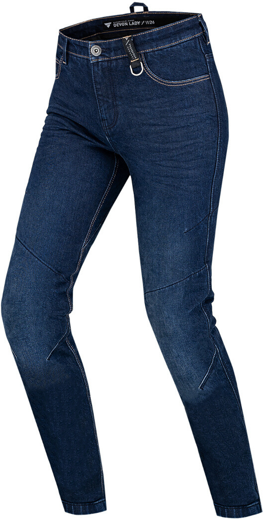 SHIMA Devon Damen Motorrad Jeans dunkelblau 28 L30 Abbildung 1