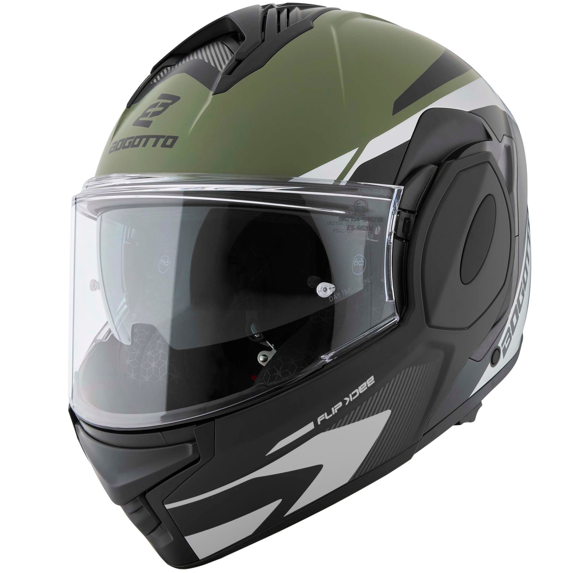 Bogotto FS-X600 Atyr Helmet Olive matt/black L (59/60) Figure 2