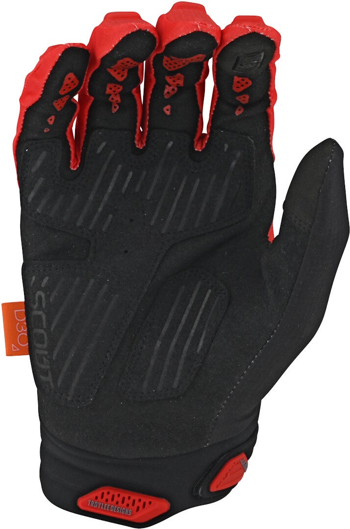 Troy Lee Designs Scout Gambit Motocross handsker orange L Figur 2