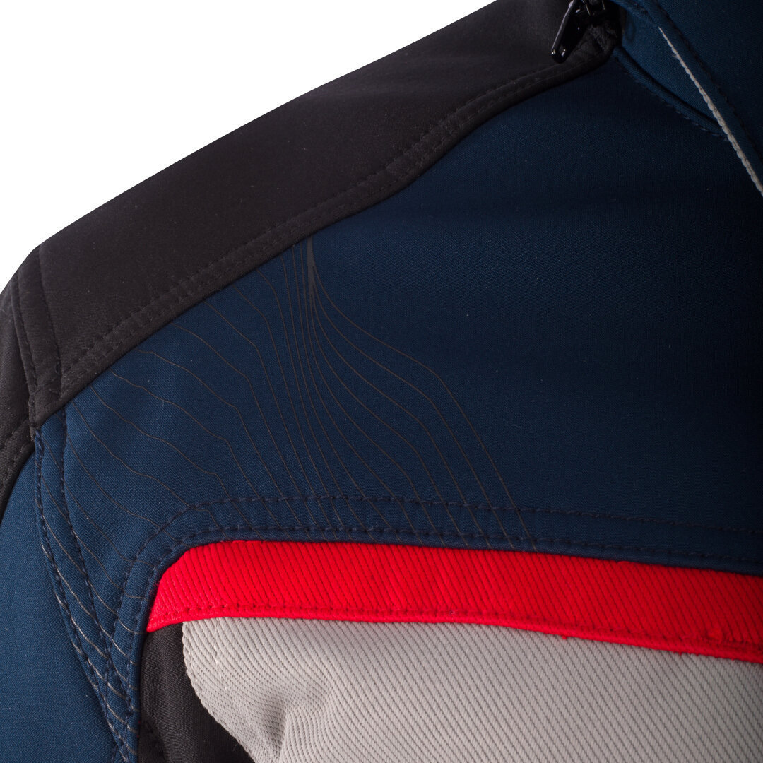 Bering Freeway waterproof Motorcycle Textile Jacket grey/blue M Figure 7