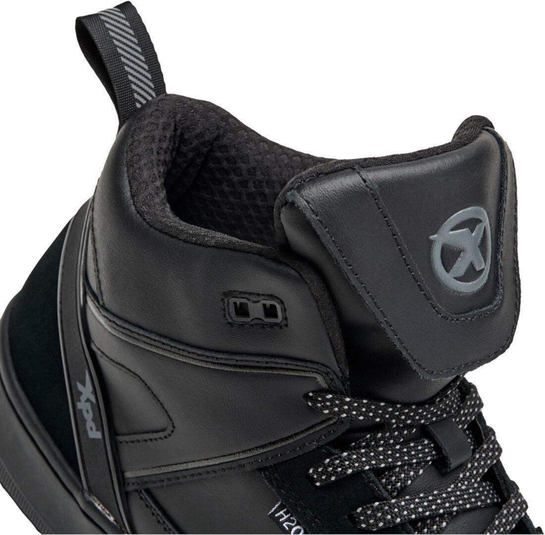 Side view of XPD Moto-1 H2Out waterproof Motorcycle Shoes