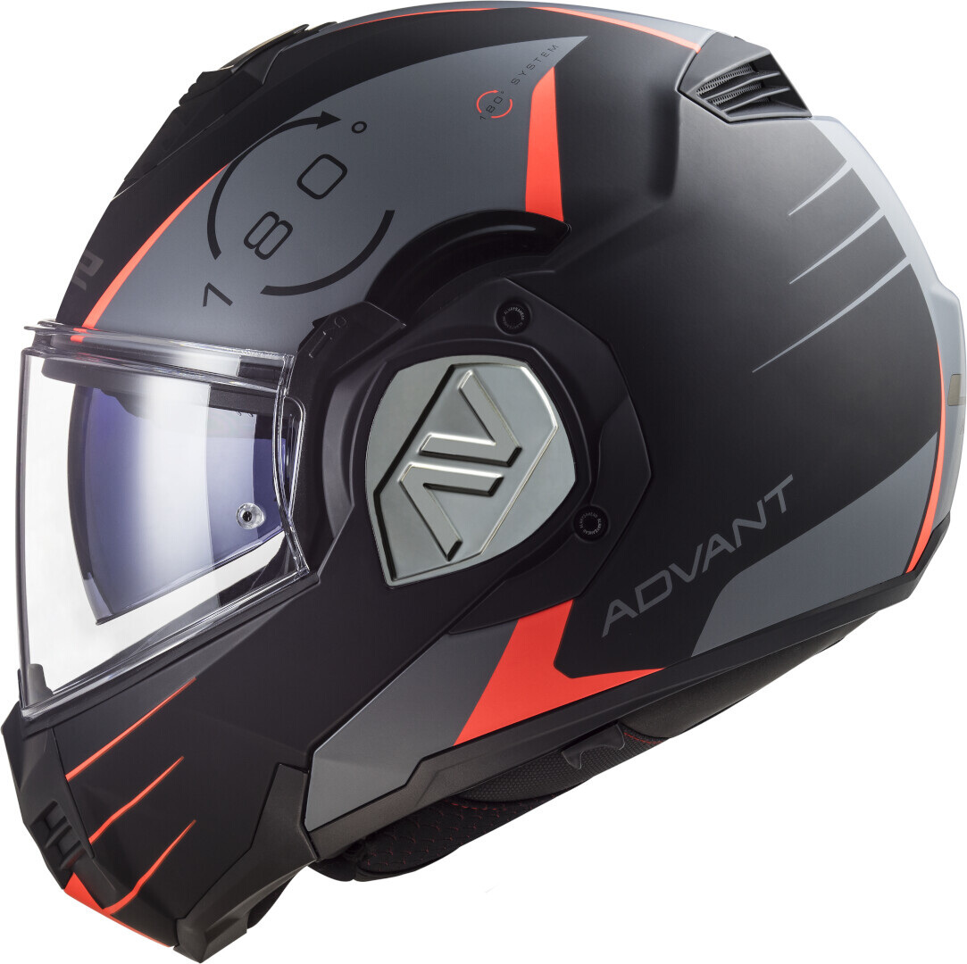 LS2 FF906 Advant Codex Helmet black matt/titanium L (59/60) Figure 2