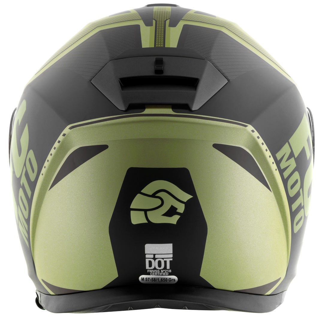 FC-Moto Novo Circuit Casco Verde/Nero XXL (63/64) Figura 5