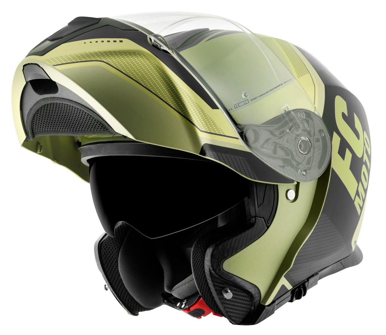 FC-Moto Novo Circuit Casco Verde/Nero L (59/60) Figura 2