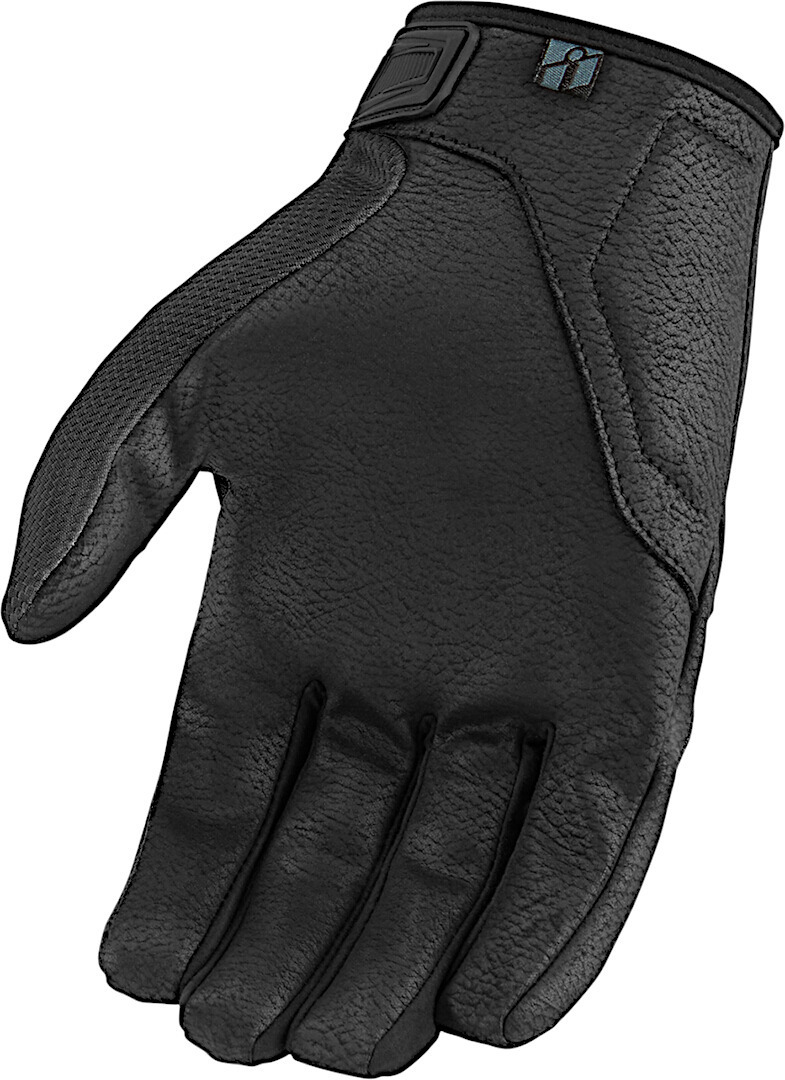 Icon Hooligan Motorcycle Gloves black M Figure 2