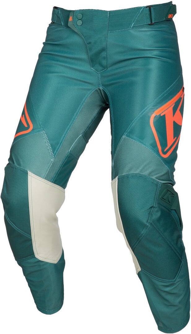 Klim XC Lite 2023 Motocross Bukser til damer grøn/orange 8/30 Figur 1