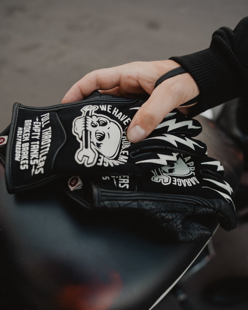 Side view of HolyFreedom Japan Dream Motorcycle Zip Hoodie
