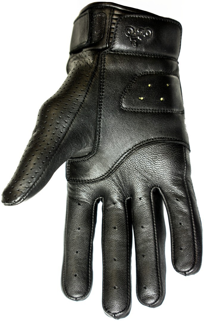 Helstons Side perforierte Sommer Motorradhandschuhe schwarz 10 Abbildung 2