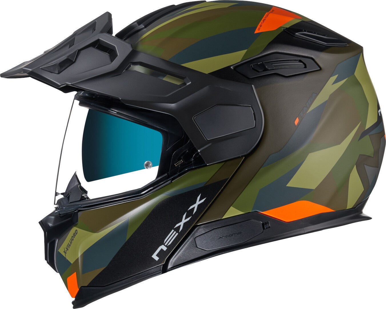 preto/verde/laranja