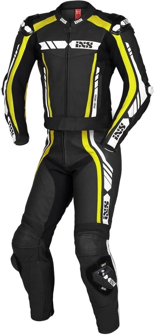 未使用品 IXS イクス レザーパンツ ライダースMOTORCYCLE IXS Sport RS-800 1.0 One Piece Motorcycle Leather Suit black/red