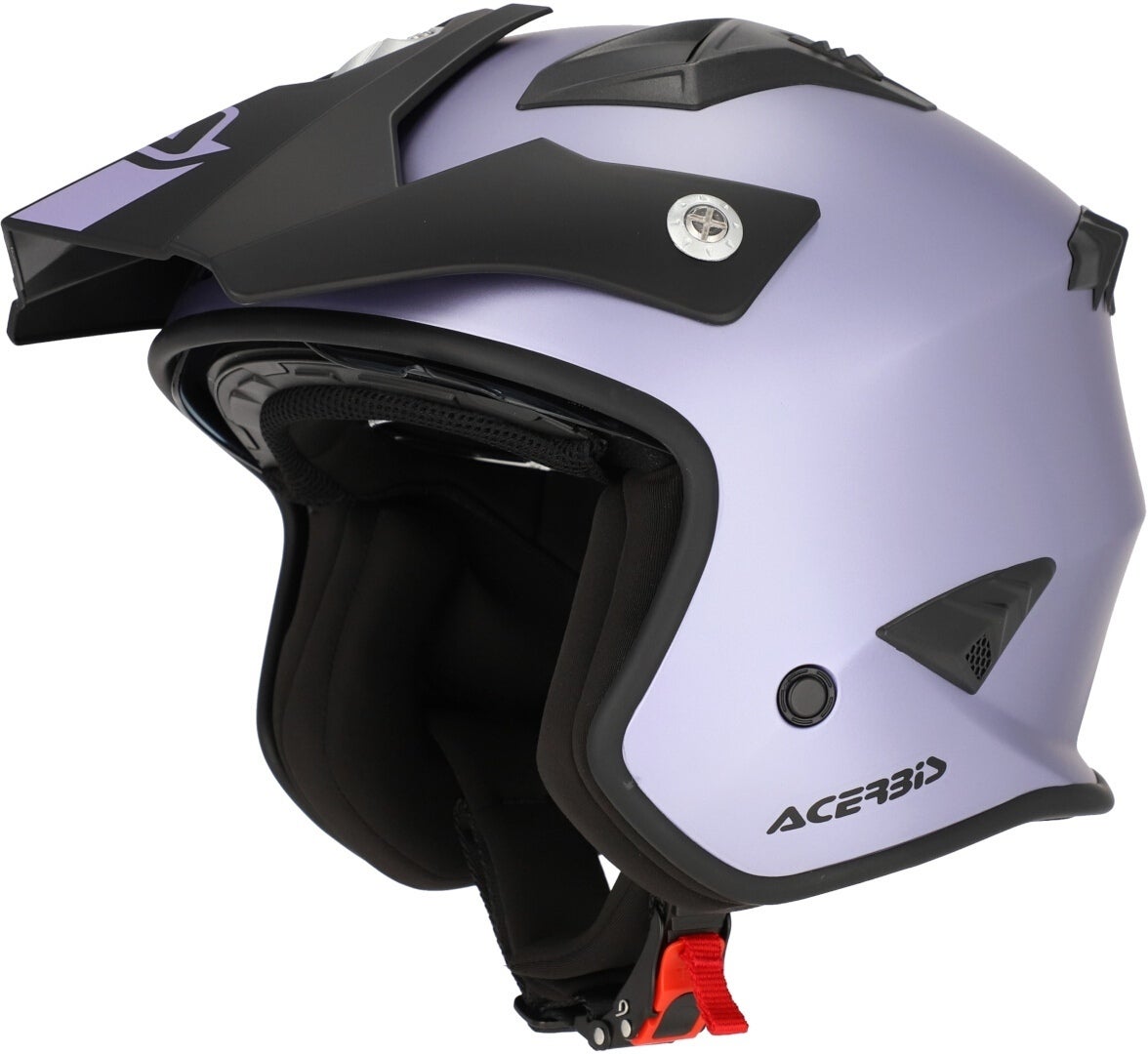 Acerbis Aria Metallic Casco Jet viola opaco S (55/56) Figura 1