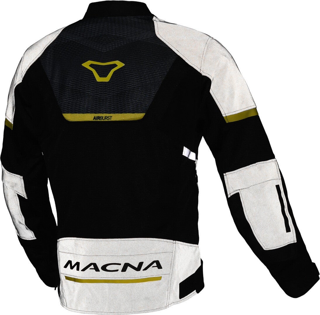 Side view of Macna Orcano 2.0 NightEye Ladies Motorcycle Textile Jacket