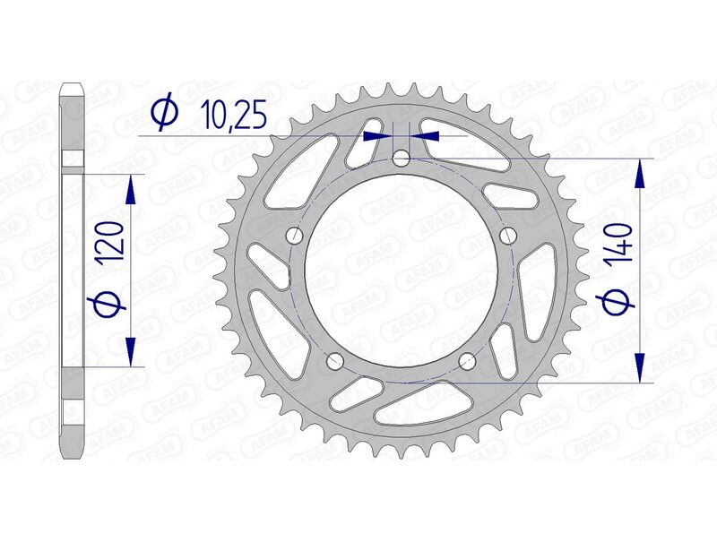 AFAM Couronne aluminium 15605 - 520 Figure 2
