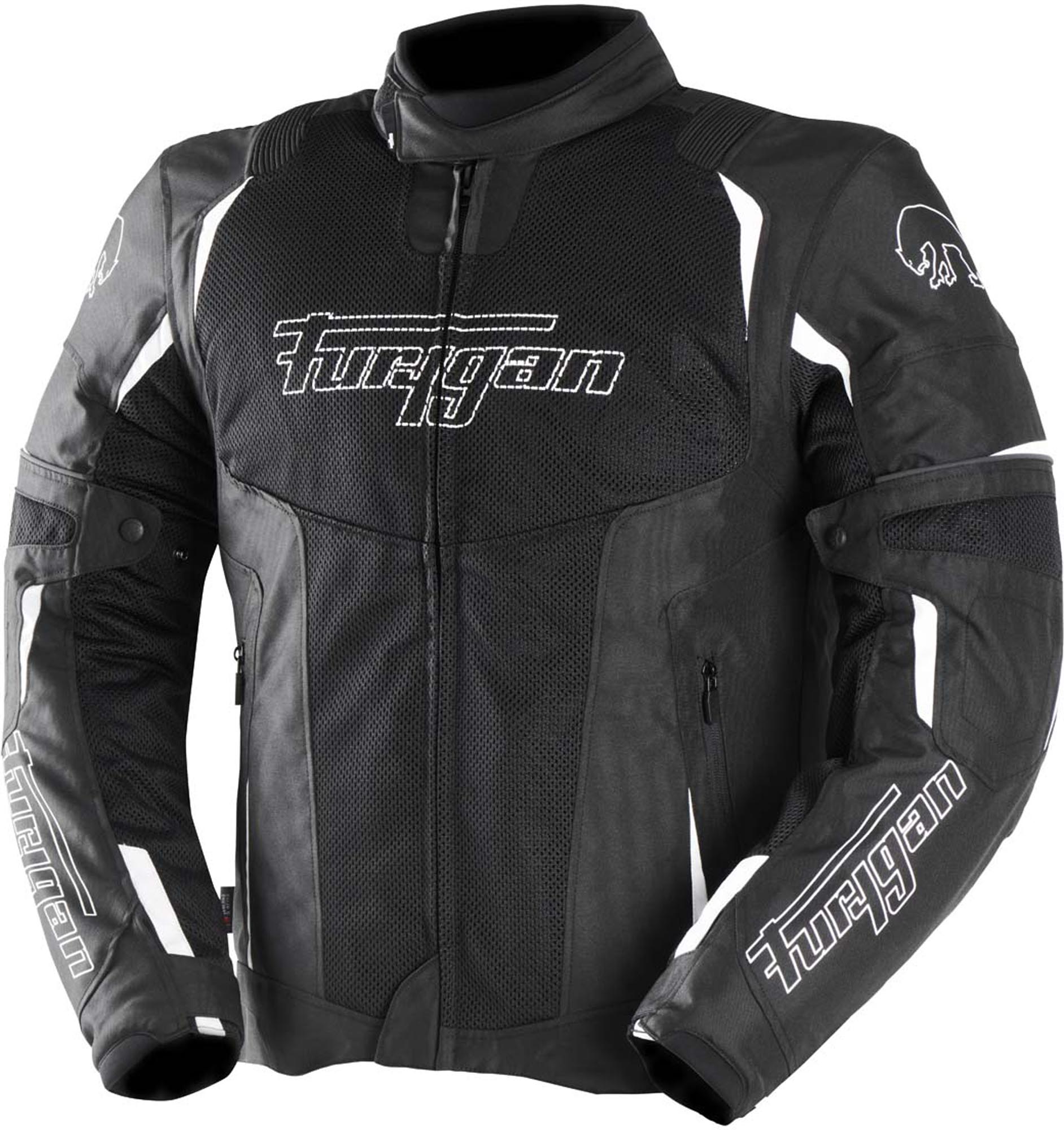 Furygan Ultra Spark 3in1 Vented+ Motorcycle Textile Jacket black/white M Figure 2