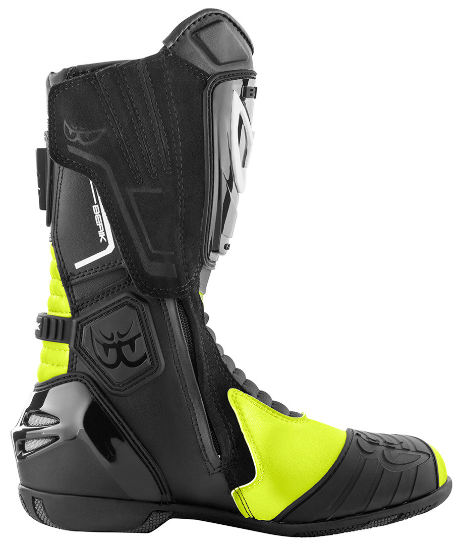 Berik Donington Motorcycle Boots black/neon-yellow 42 Figure 3