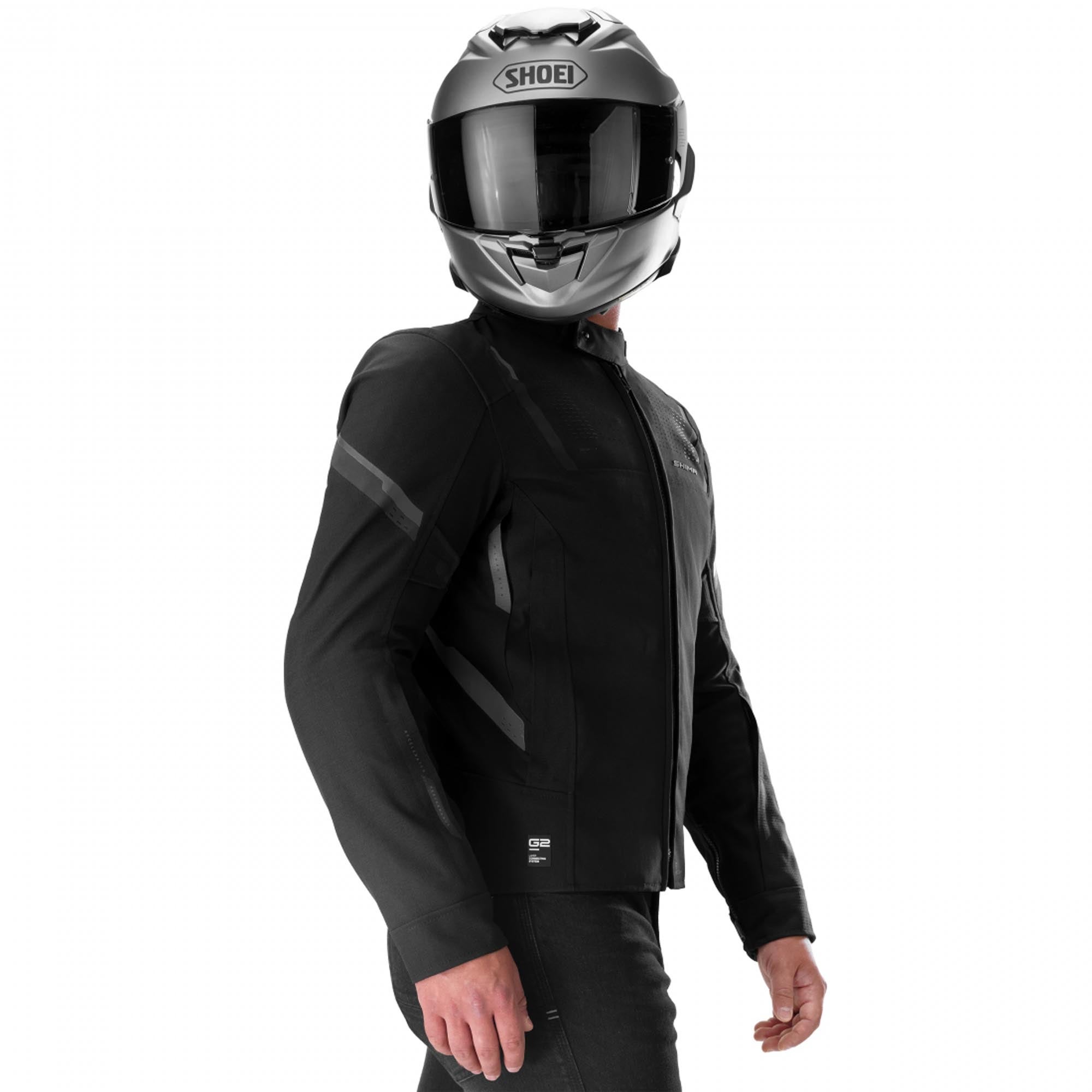 SHIMA Rush 3.0 Motorcykeltextiljacka svart L Figur 6