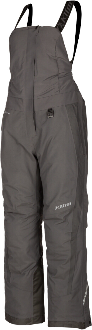 Klim Strata Senhoras Snowmobile Bib Calças cinza L Figura 1