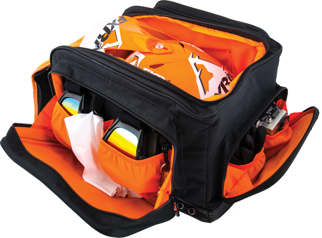 FXR Ultimate Saco do capacete cinza/laranja Figura 2