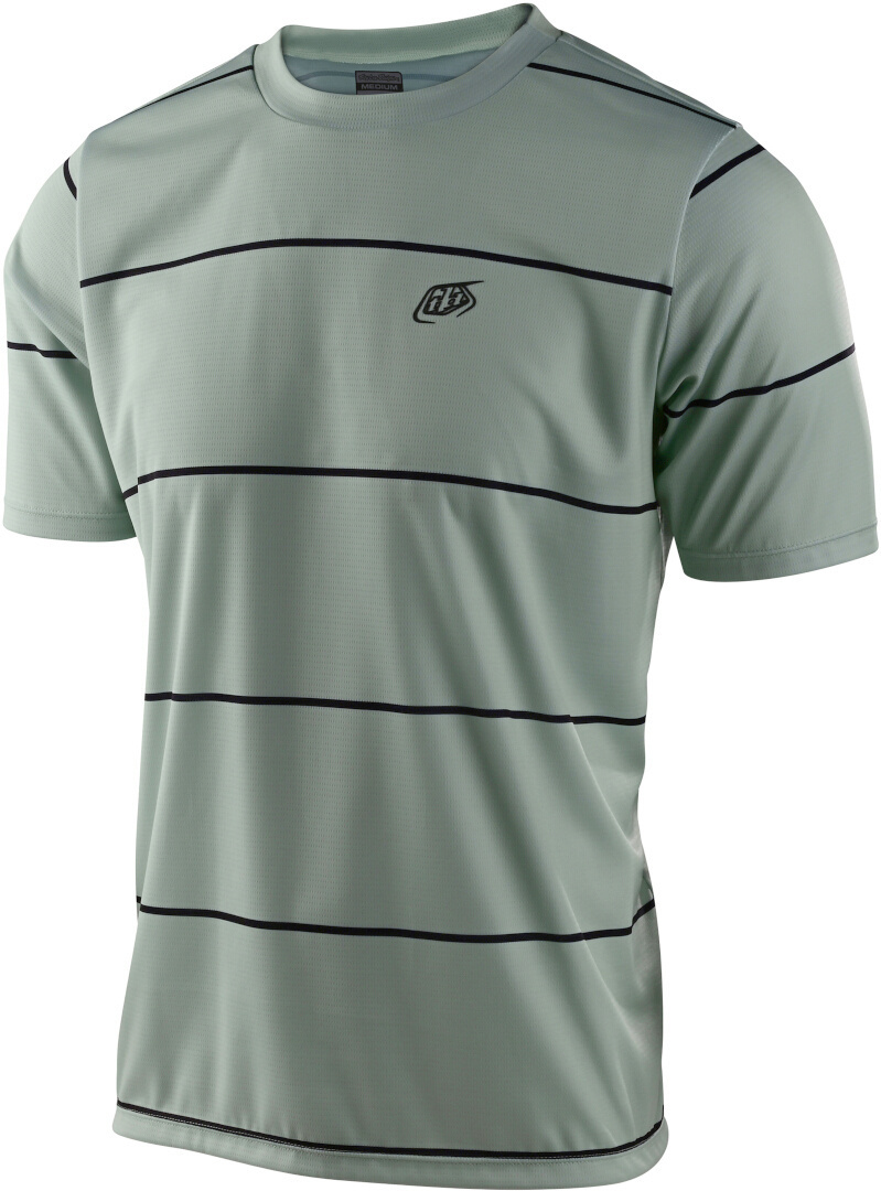Troy Lee Designs Flowline Stacked Tricou de bicicletă Verde deschis XXL Figura 1