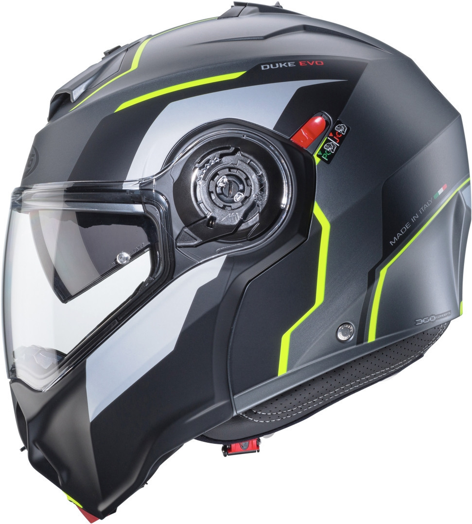 Caberg Duke Evo Move Casco grigio/giallo XL (61/62) Figura 3